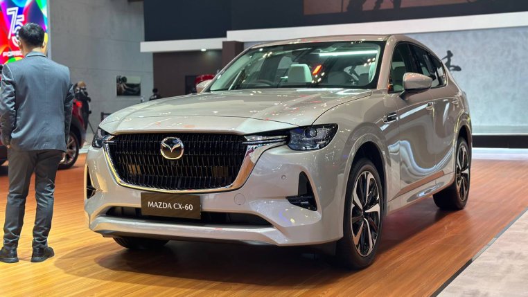 Read more about the article CX-60 xe hạng sang của Mazda giá bán gần 1,8 tỷ đồng lộ diện