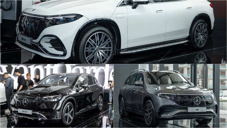 Read more about the article Mercedes-Benz giới thiệu bộ 3 mẫu xe SUV thuần điện