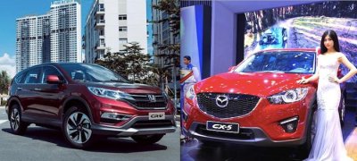 Mazda CX-5 "vượt mặt" Honda CR-V, dẫn đầu phân khúc crossover.