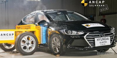 Hyundai Elantra 2016 và Kia Picanto nhận đánh giá 5 sao từ ANCAP 1