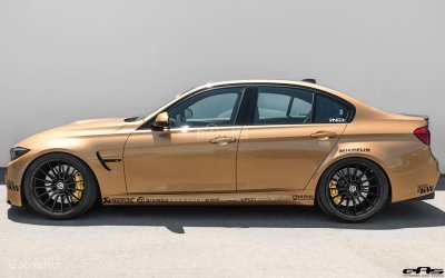 Xế độ BMW M3 có màu sơn đặc biệt Sunburst Gold 8