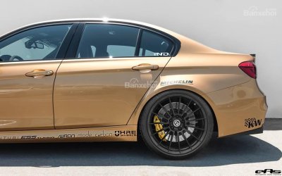 Xế độ BMW M3 có màu sơn đặc biệt Sunburst Gold 3