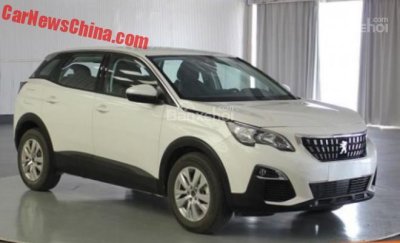 Cận cảnh chiếc Peugeot 4008 mới dành cho thị trường Trung.