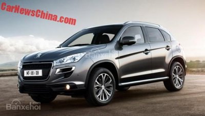 Cận cảnh chiếc Peugeot 4008 mới dành cho thị trường Trung 1