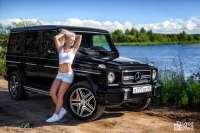 Kiều nữ Nga "hút hồn" vua địa hình Mercedes-Benz G63 AMG 9