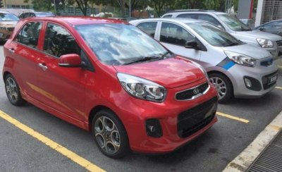 Cận cảnh Kia Picanto mới xuất hiện tại Malaysia.