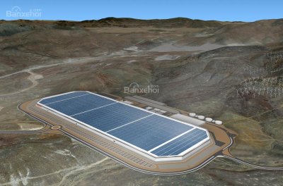 Nhà máy Gigafactory của Tesla qua những con số