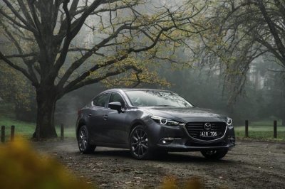 Ngoại thất của các phiên bản Mazda 3 2017 tại Australia khá tương đồng.