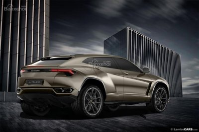 Xem trước siêu SUV Lamborghini Urus phiên bản sản xuất