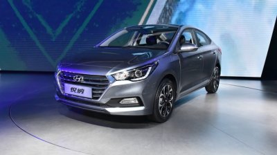 Hyundai Accent chính thức trình làng tại Trung Quốc Hyundai Accent chính thức trình làng tại Trung Quốc.