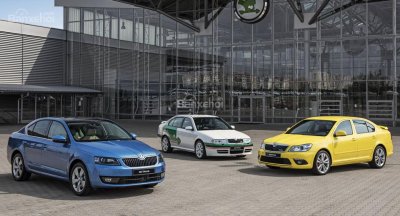 Skoda Octavia kỷ niệm 20 năm với hơn 5 triệu xe được sản xuất.