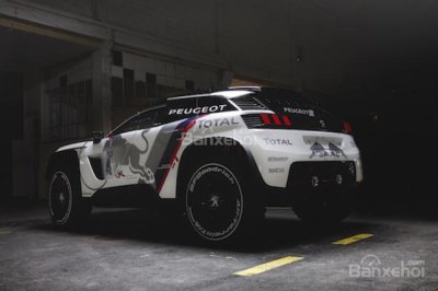 Cận cảnh mẫu quái xế Peugeot 3008 DKR 7