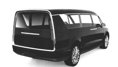 Rò rỉ thiết kế minivan độc quyền của Tổng thống Putin Rò rỉ thiết kế minivan độc quyền của Tổng thống Putin 5