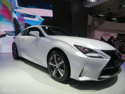 Lexus RC Turbo - Mẫu coupe nổi bật tại Vietnam Motor Show 2016.