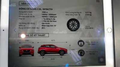 Mazda CX-3 ra mắt tại Triển lãm Việt Nam Motor Show 2016 11.