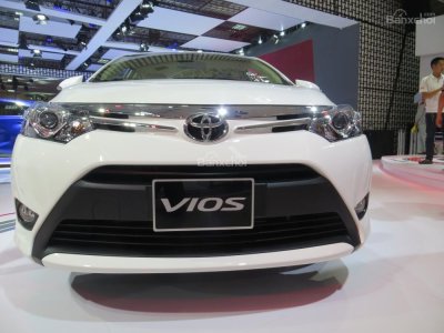 Toyota Vios 2016 tại triển lãm ô tô Việt Nam - Vietnam Motor Show 2016.