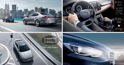 Hyundai Azera/ Grandeur 2017 được lắp đặt nhiều công nghệ an toàn tiên tiến, hiện đại Hyundai Azera/ Grandeur 2017 được lắp đặt nhiều công nghệ an toàn tiên tiến, hiện đại.