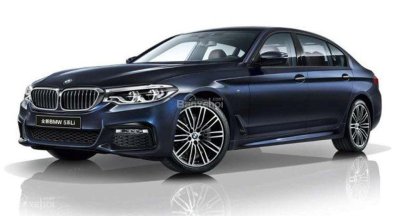 BMW 5-Series Li tại thị trường Trung Quốc tung ảnh chính thức.