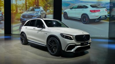 Mercedes-AMG GLC63 2018 chính thức ra mắt tại triển lãm New York.