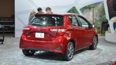 Toyota Yaris 2018 nâng cấp diện mạo sắp ra mắt tại triển lãm New York 4