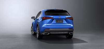 Đuôi xe Lexus NX 2018.