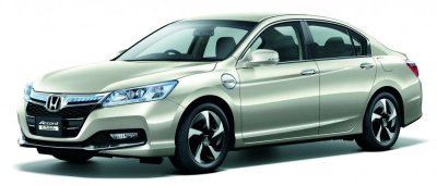 Đầu xe Honda Accord hiện tại phiên bản hybrid.