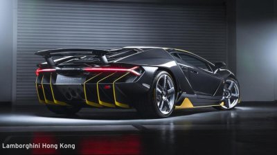 Đuôi Lamborghini Centenario.