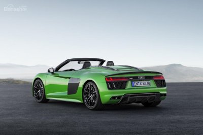 Audi R8 V10 Plus Spyder ra mắt với công suất 601 mã lực a5