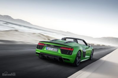 Audi R8 V10 Plus Spyder ra mắt với công suất 601 mã lực a2