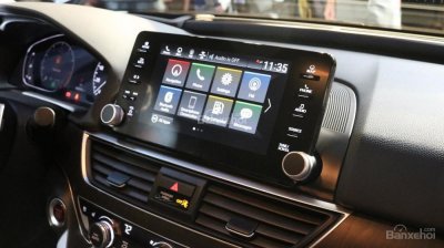 Màn hình trung tâm của Honda Accord 2018 Màn hình trung tâm của Honda Accord 2018.