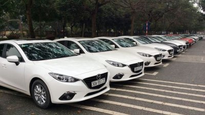 Sự kiện họp mặt hội người chơi xe Mazda3 trên mạng xã hội.