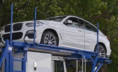 BMW X4 2018 màu trắng chụp trừ dưới