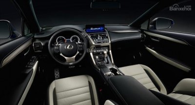 Nội thất tiện nghi và sang trọng của Lexus NX Facelift 2018