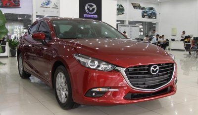 Mazda 3 2017 có màu ngoại thất đỏ