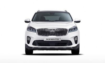 Đầu xe Kia Sorento 2018