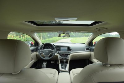 Nội thất của Hyundai Elantra