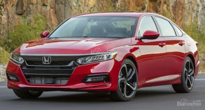 ô tô Honda Accord 2018 màu đỏ