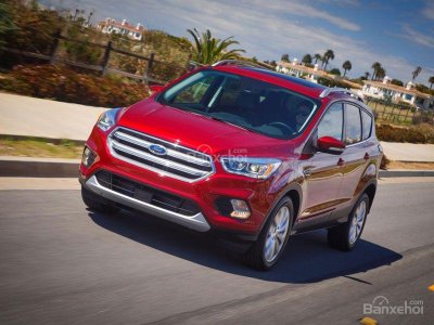 Khách hàng nên tham khảo nhiều thông tin để đưa ra được quyết định chính xác ô tô Ford Escapo màu đỏ góc phần tư thứ 1