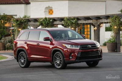 Toyota Highlander 2017 góc phần tư thứ 4