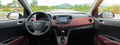 Khoang nội thất Hyundai Grand i10 mới Khoang nội thất Hyundai Grand i10 mới ....