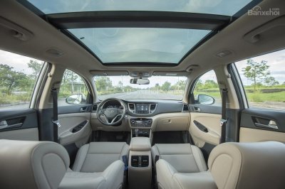 Khoang nội thất xe Hyundai Tucson mới Khoang nội thất xe Hyundai Tucson mới...