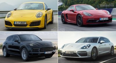 Porsche trình làng 4 mẫu xe mới tại triển lãm Los Angeles 2017.