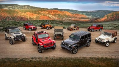 Jeep Wrangler 2018 hoàn toàn mới nhẹ hơn, nhiều công nghệ hơn.