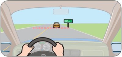 Các quy định về khoảng cách an toàn khi lái xe ô tô a8