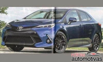 Toyota Corolla 2019 hé lộ ngoại thất chính thức, na ná Camry.