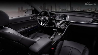 Kia Optima 2018 sở hữu màn hình cảm ứng và vô-lăng mới Nội thất Kia Optima 2018/Kia K5 2018