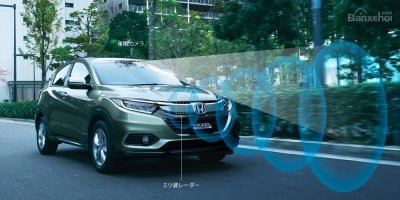  Honda HR-V 2018 sẽ sở hữu hệ thống an toàn Honda Sensing tiêu chuẩn.