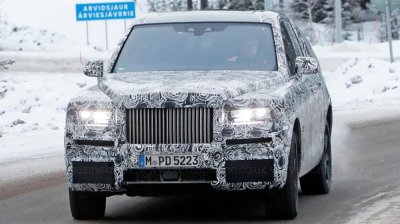 Bắt gặp siêu SUV Rolls-Royce Cullinan thử nghiệm trên đường đua Nurburgring a9