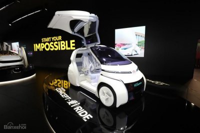 Xe điện thông minh Toyota Concept-i khoe bánh tại Geneva - 1 Xe điện thông minh Toyota Concept-i khoe bánh tại Geneva - 1