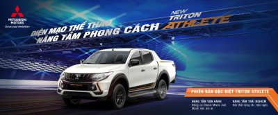 Mitsubishi Triton Athlete 2018 giá 746 triệu đồng về Việt Nam, đối đầu Ranger Wiltrak.